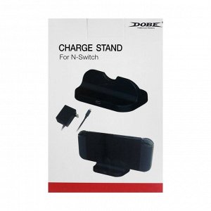 Зарядная станция для 2-х геймпадов Dobe TNS-855, Charge Stand для Nintendo Switch, чёрная