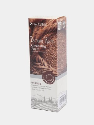BRANIG Пенка для умывания Рис Pure Nature Brown Rice Foam Cleansing,  100гр