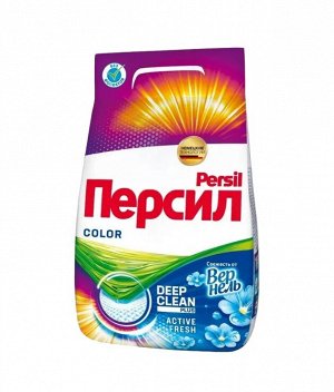 Стиральный порошок Color Свежесть от Vernel для цветного белья 3кг (20 стирок)