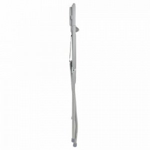Стул складной BRABIX "Golf CF-002", серый каркас, пластик серый, 531564
