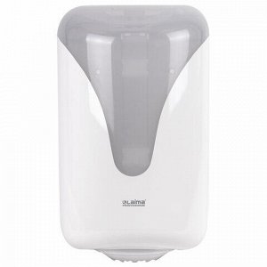 Диспенсер для полотенец с центральной вытяжкой EXTRA LAIMA PROFESSIONAL, (M1/M2), белый, ABS, 607766, 303210