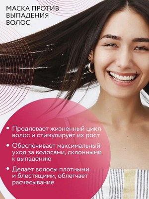 Ollin Care Оллин Маска против выпадения волос с маслом миндаля Ollin 200 мл