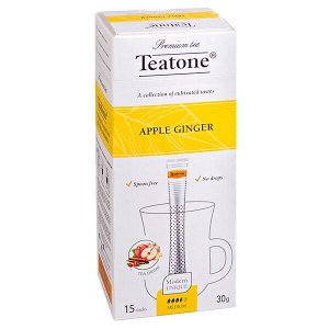 Чай TEATONE 'APPLE GINGER' 15 стиков 1 уп.х 12 шт.