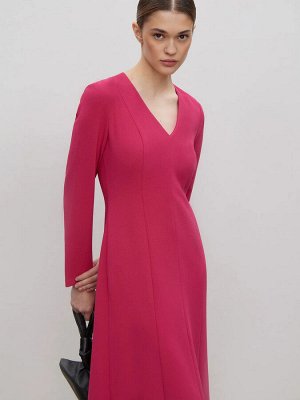 Платье приталенного кроя  цвет: Розовый PL1492/nyx