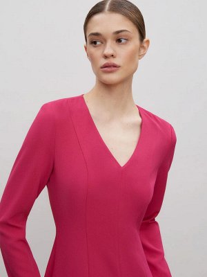 Платье приталенного кроя  цвет: Розовый PL1492/nyx