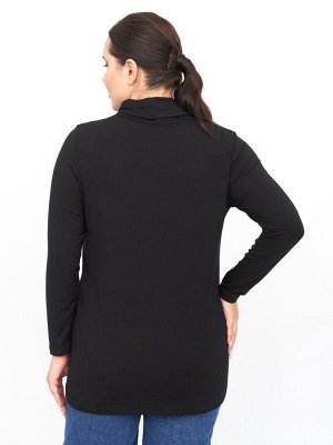 Водолазка из вискозы VD01103BLK00