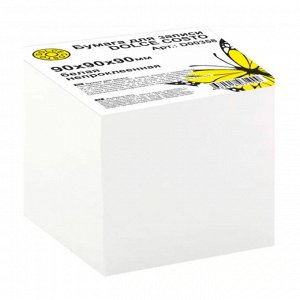 Блок для записей, 90 х 90 х 90 мм, белый, пл.70-75 г/м?, белизна 92%, DOLCE COSTO