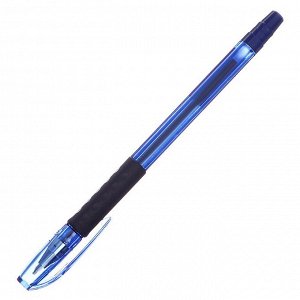 Ручка шариковая Pentel «Идеальная ручка школьника», трёхгранная зона захвата, узел-игла 0,7 мм, стержень синий, масляная основа, резиновый грипп