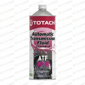 Масло трансмиссионное Totachi ATF, синтетическое, Hyundai/Kia/Mitsubishi ATF SP-III, для АКПП, 1л, арт. 20401