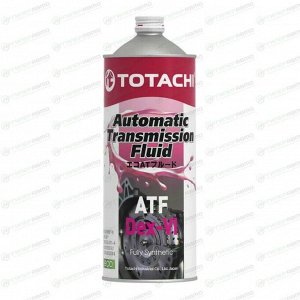 Масло трансмиссионное Totachi ATF Dex-VI, синтетическое, Dexron VI, для АКПП и ГУР, 1л, арт. 20901