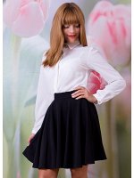 00222 Рубашка белая из шифона