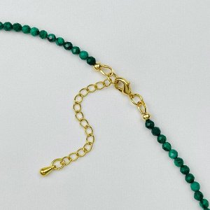 Колье из Малахита и Жемчуга