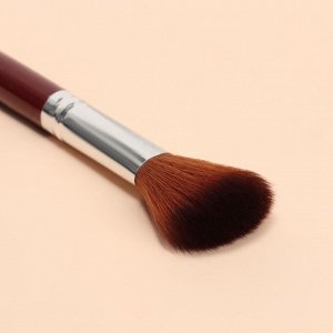 Кисть для макияжа, 14 (+/- 1) см, цвет коричневый