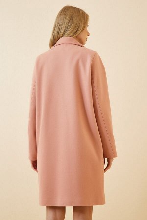 Женское розовое мужское пальто Stash DD01112
