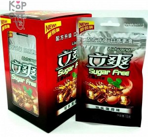 Китайские конфеты Sugar Free с холодком Кола-Мята  180 гр Китай