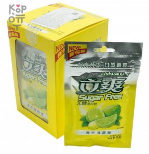 Китайские конфеты Sugar Free с холодком Лайм-Мята  180 гр Китай