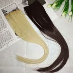 Накладные волосы на заколках