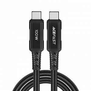 PREMIUM Зарядный кабель ACEFAST Быстрая зарядка и передача 100W USB-C to USB-C 2м