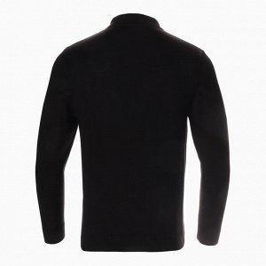 Джемпер поло мужской MINAKU: Knitwear collection цвет черный, р-р