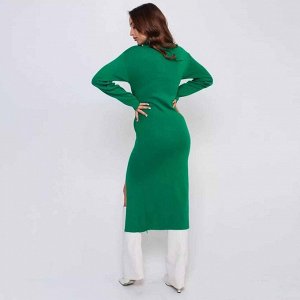 Платье женское, цвет зелёный, размер 48-50 (ONE SIZE)