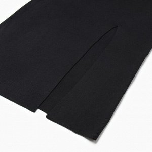 Платье женское, цвет чёрный, размер 48-50 (ONE SIZE)