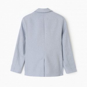 Пиджак женский двубортный MIST plus-size, серый