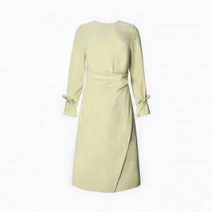 Платье женское MINAKU: Casual Collection цвет оливковый