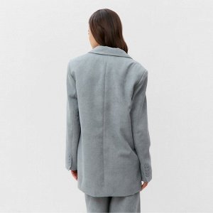 Пиджак женский MIST Velvet, серый
