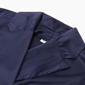 Халат с запахом MINAKU: Home collection цвет темно-синий,р-р