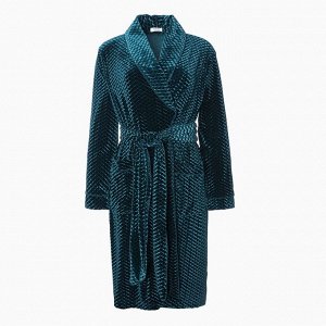 Халат женский KAFTAN "Бархат", зеленый