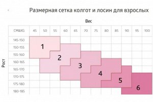 Колготки женские микрофибра с флисом 600 DEN, цвет черный