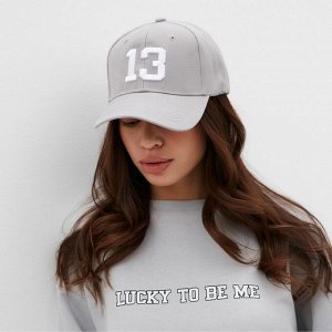 Бейсболка MIST "13", цвет серый, размер 56-58