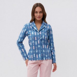 Пижама женская (рубашка, брюки) KAFTAN «Стрелы»