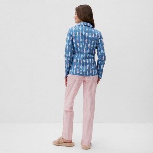 Пижама женская (рубашка, брюки) KAFTAN «Стрелы»