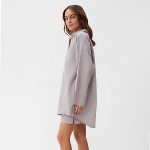 Комплект женский (рубашка, шорты) KAFTAN размер, серый