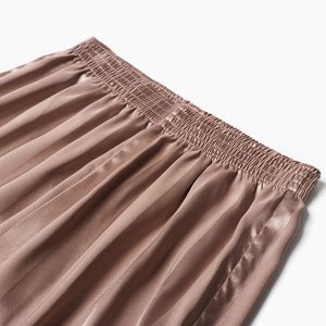 Комплект женский (рубашка, брюки) KAFTAN Silk "Полоса" размер, пудровый