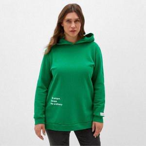 Худи женское MIST Cozy style, зелёный