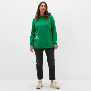 Худи женское MIST Cozy style, зелёный