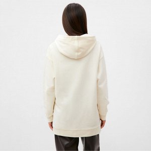 Худи женское с начёсом MIST Cozy style, молочный