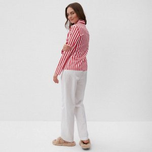Пижама женская (рубашка и брюки) KAFTAN "Полоса".