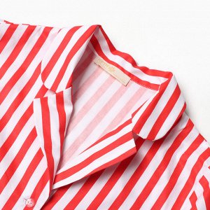 Пижама женская (рубашка и брюки) KAFTAN "Полоса".
