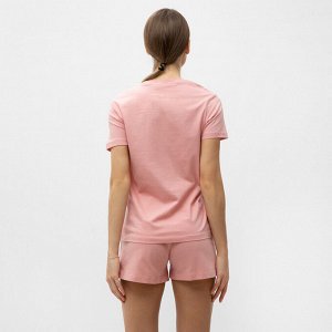 Be Friends Комплект домашний женский (футболка,шорты), цвет розовый