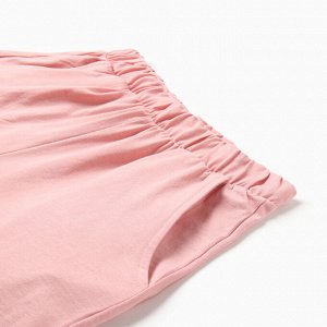 Be Friends Комплект домашний женский (футболка,шорты), цвет розовый