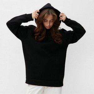 Худи женское MINAKU: Casual Collection цвет черный