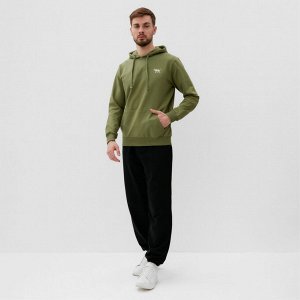 Толстовка мужская с капюшоном MIST Men&#039;s casual размер, зеленый