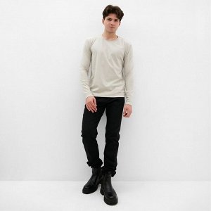 Лонгслив мужской MIST Men's casual размер, серо-бежевый