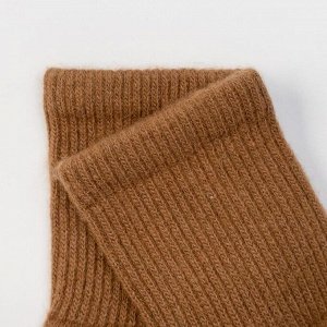 Носки мужские из монгольской шерсти, цвет рыжий, (43-45)