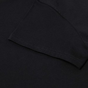 Комплект женский домашний (футболка/шорты), цвет чёрный/леопардовый