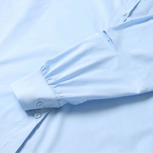 Блузка женская, MINAKU: Casual collection цвет голубой