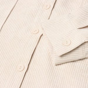 Блузка женская, MINAKU: Velvet collection цвет молочный